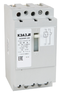 Выключатель автоматический КЭАЗ АЕ2046М-320-25А-12Iн-400AC-НР230AC/220DC-У3