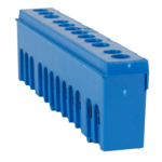 Система сборных шин Курский электроаппаратный завод (КЭАЗ) нулевая в изоляции OptiKit BB-I-L-DIN-10-6х9-серый купить с доставкой по РФ