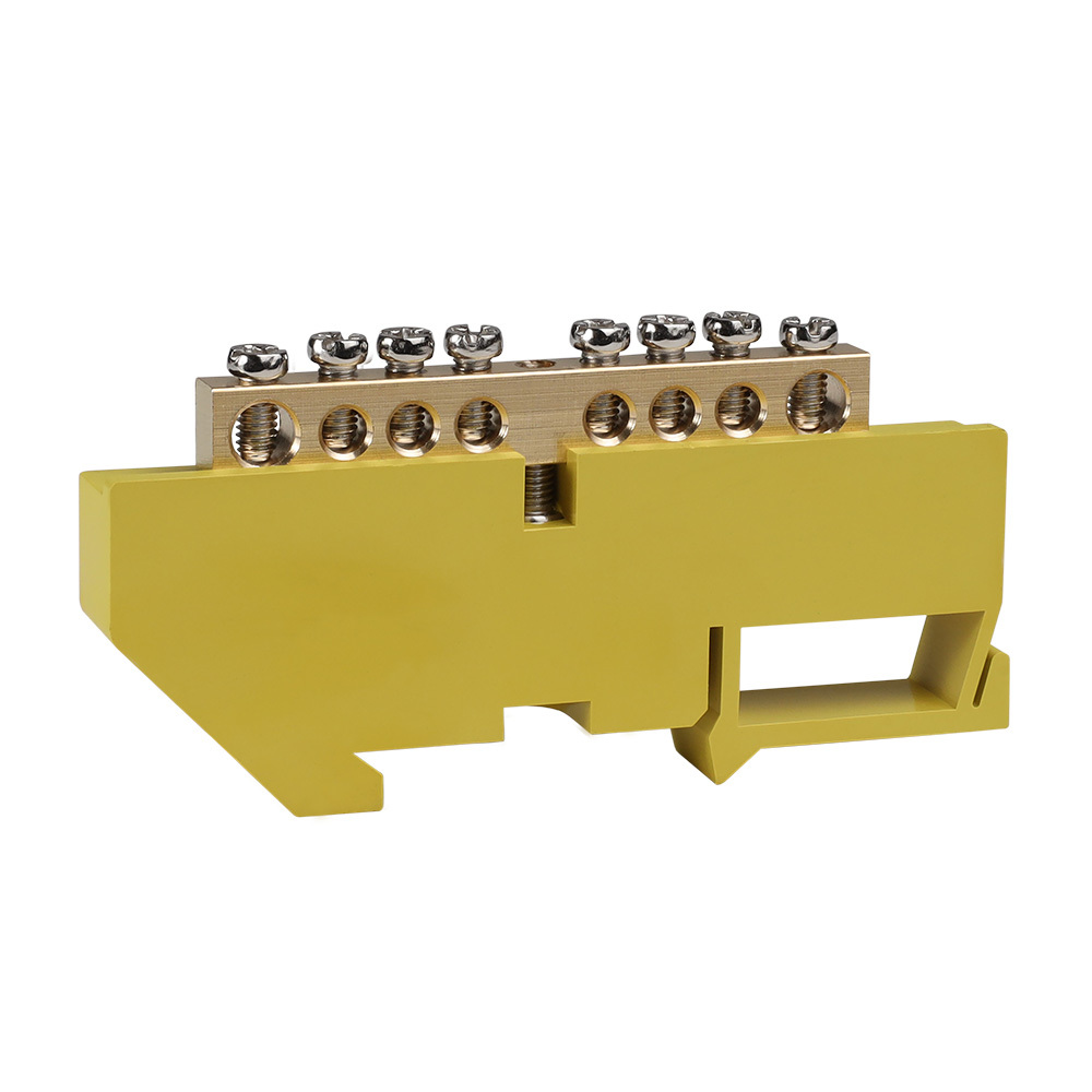 Система сборных шин Курский электроаппаратный завод (КЭАЗ) нулевая с изолятором optikit bb-d-pe-din-6-6х9 желт. купить с доставкой по РФ