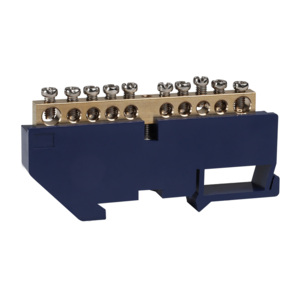 Система сборных шин Курский электроаппаратный завод (КЭАЗ) OptiKit BB-D-PE-DIN-14-6х9-желтый