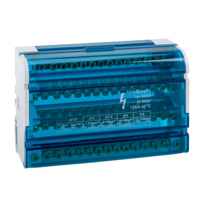 Система сборных шин Курский электроаппаратный завод (КЭАЗ) 'N' нулевая на DIN-рейку в корпусе-4х15групп