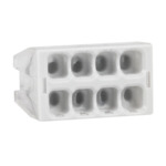 Клемма КЭАЗ строительно-монтажная OptiKit СМК 2273-248 (с пастой) 8 отверстий 0,5-2,5 мм2 купить с доставкой по РФ