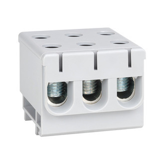 Клемма КЭАЗ вводная силовая тройная OptiClip КВС 6-50 серая купить с доставкой по РФ