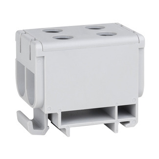 Клемма КЭАЗ вводная силовая двойная OptiClip КВС 6-50 серая купить с доставкой по РФ