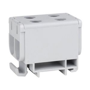 Клемма КЭАЗ вводная силовая двойная OptiClip КВС 6-50 серая