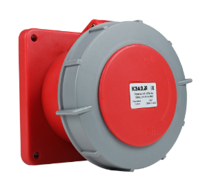 Розетка КЭАЗ 345-125А-6h-380AC-3P+PE+N-IP67