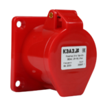 Розетка КЭАЗ 314-16А-6h-380AC-3P+PE-IP44 купить с доставкой по РФ