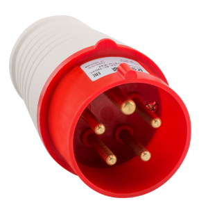 Вилка КЭАЗ 025-32А-6h-380AC-3P+PE+N-IP44