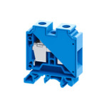 Клемма КЭАЗ проходная 16 кв.мм винтовая OptiClip CTS-16-I-BU-76A-(0,2-16)-синий купить с доставкой по РФ