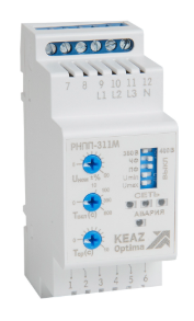 Реле напряжения КЭАЗ OptiDin РНПП-311М-УХЛ3.1