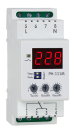 Реле напряжения КЭАЗ OptiDin РН-111М-УХЛ3.1 купить с доставкой по РФ