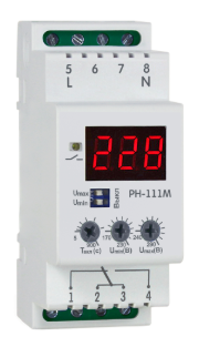 Реле напряжения КЭАЗ OptiDin РН-111М-УХЛ3.1