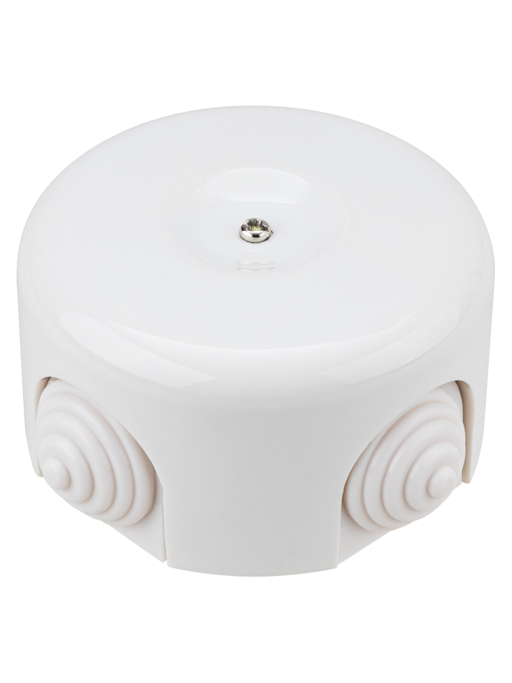 Коробка TDM распаячная фарфоровая D7,8х4,5см белая купить с доставкой по РФ