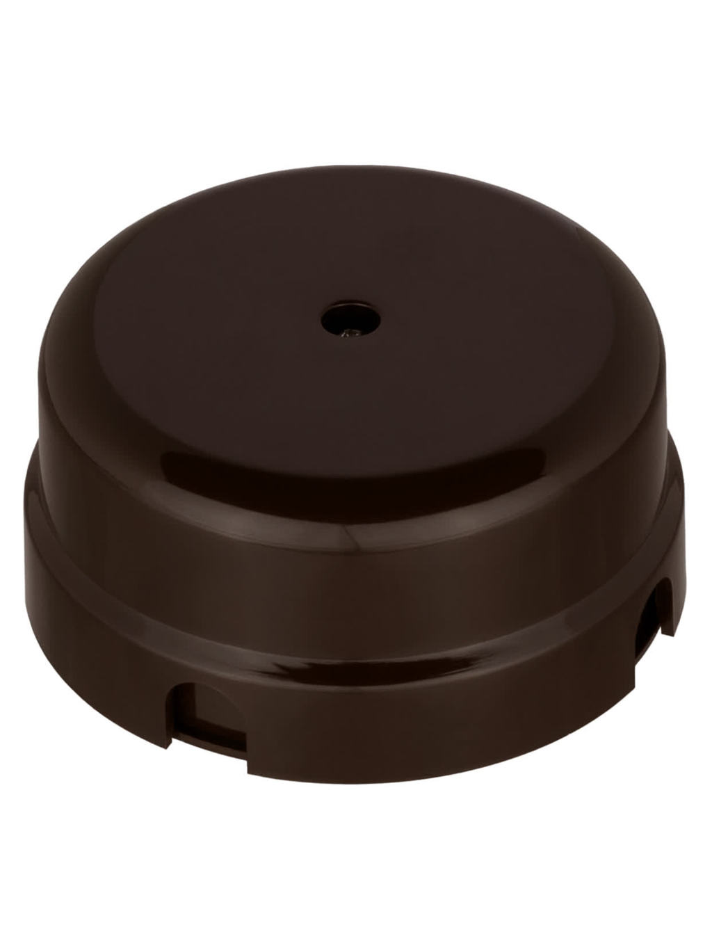 Коробка TDM распаячная D90х43 мм инд. штрихкод коричневая «Виви» купить с доставкой по РФ