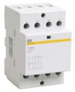 Контактор IEK модульный КМ40-40 AC/DC купить с доставкой по РФ