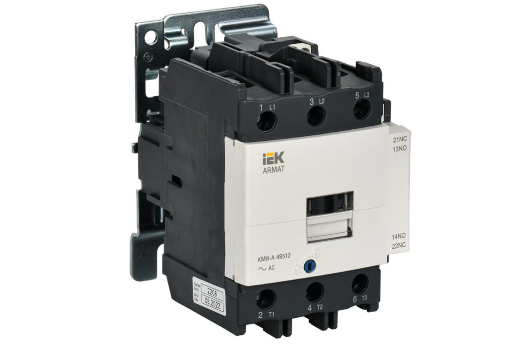 Контактор IEK ARMAT КМИ-А-49512 LC1D 95А 24В/АС3 1NO/1NC купить с доставкой по РФ