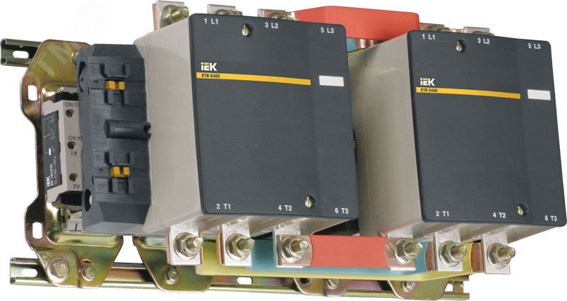 Пускатель IEK магнитный 500А реверсивный 400В AC 2НО купить с доставкой по РФ