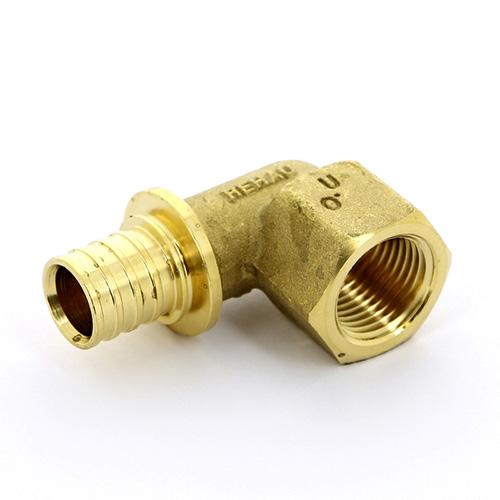 Угольник 16-1/2" General Fittings 3400 надв.гильза-резьба, вн., латунь купить с доставкой по РФ