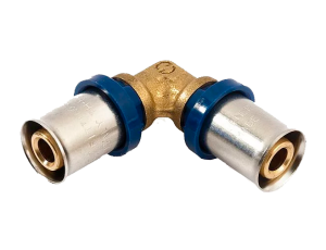 Угольник 90° 26-26 General Fittings 5T00 пресс-пресс, латунь