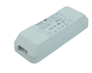 Блок питания PHILIPS AC-DC, 38Вт, ККМ, стабилизация тока , вход 202...254В AC, 50…60Гц, выход 0.9А/30…42В DC, в корпусе 143х54х30мм, -20…+50°С