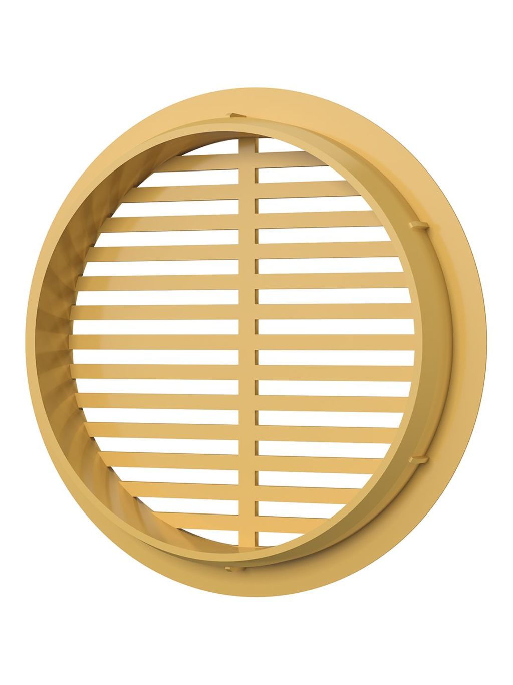 Решетка переточная ERA 05ДП1/4, круглая, бежевая купить с доставкой по РФ