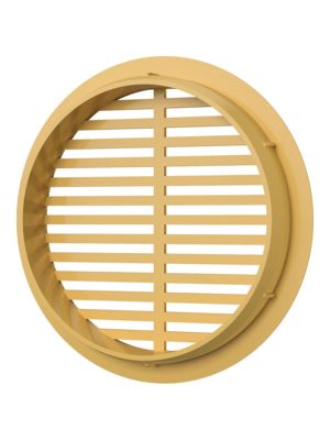 Решетка переточная ERA 05ДП1/4, круглая, бежевая