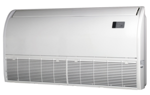 Инверторная сплит-система напольно-потолочного типа Hisense серии HEAVY EU DC INVERTER R32 AVT-24UR4RB8/AUW-24U4RJ7 (комплект)