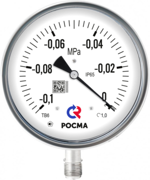 Манометр Росма ТМ-321Т.00 (0-40MPa) G1/4.1,5
