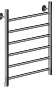 Полотенцесушитель MIXLINE VEGA 60х50 (кноп выключатель, 255 Вт, 6 перекладин, левый) электрический