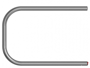 Полотенцесушитель MIXLINE SIMPLE P 50x50 (кнопочный выкл, 123 Вт)