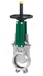 Задвижка шиберная со штурвалом Tecofi, невыдвижной шток, корпус нж сталь, уплотнение металл/металл, PN10 купить с доставкой по РФ