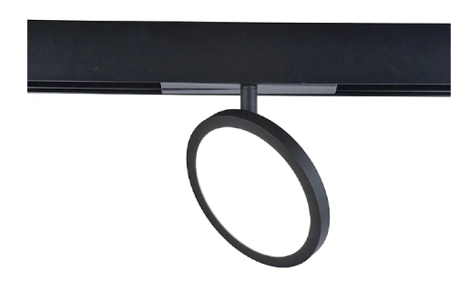 Трековый светодиодный светильник Crystal Lux CLT 0.33 012 9W BL 4000K купить с доставкой по РФ