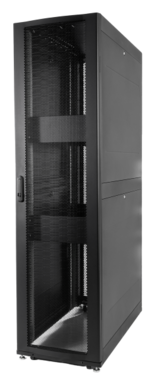 Шкаф серверный ПРОФ напольный 19" 42U ЦМО ШТК-СП-42.6.10-44АА-9005 купить с доставкой по РФ
