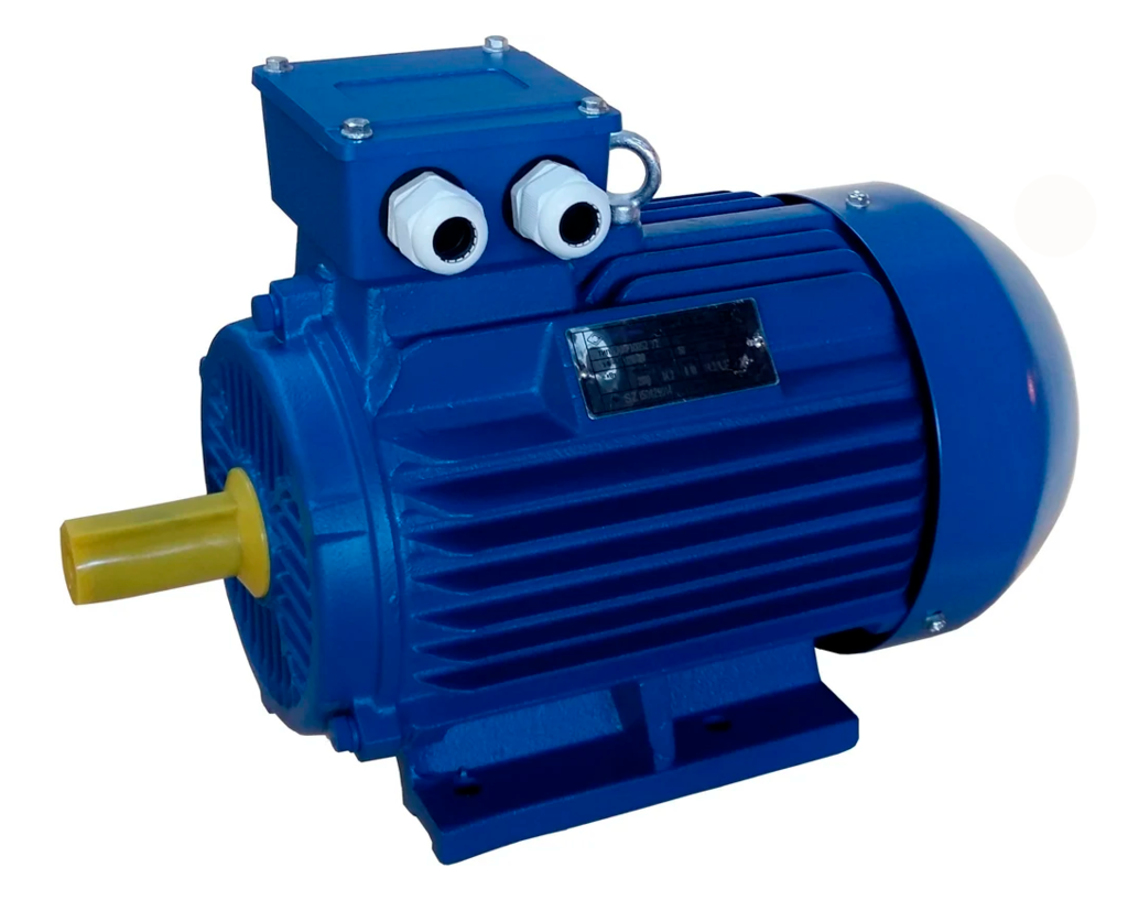 Электродвигатель ЭМШ АИР132S4У1 7,5кВт 380/660В, IMB3 (1081), IP55, 44,2кг, AL купить с доставкой по РФ