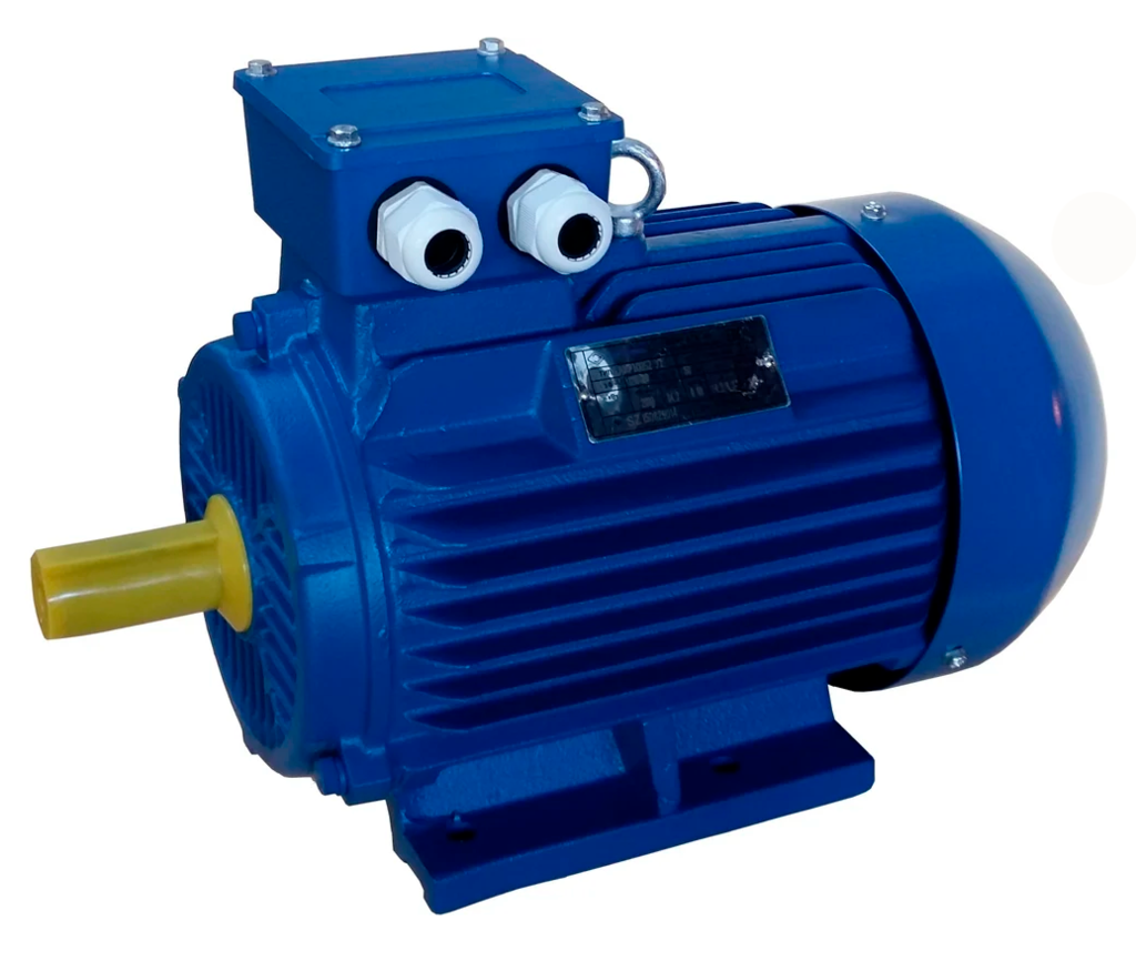 Электродвигатель ЭМШ AIS160МВ2У1 15кВт 380/660В, IMB3(1081), IP55, 82кг, AL купить с доставкой по РФ