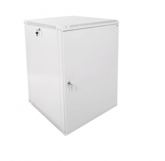 Шкаф для сетевого ЦМО оборудования настенный 19" 18U ЦМО ШРН-Э-18.650.1 металлическая дверь серый купить с доставкой по РФ