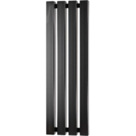 Радиатор Arbiola MONO 60х60 H/V 410x1200 RAL 9005 боковое подключение купить с доставкой по РФ