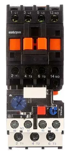 Пускатель ВТМ ПМ 12-010250-10А-220АС-(1з)-РТЛ1006-2(1,0-1,6А)-УХЛ4-Б