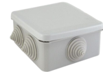 Распаячная коробка TDM ОП 100х100х50мм, крышка, IP55, 6 вх. инд. штрихкод купить с доставкой по РФ