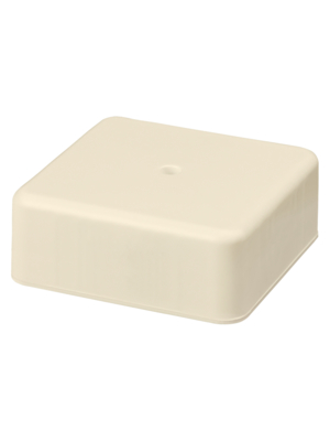 Коробка распаячная TDM КР 75х75х28 ОП, слоновая кость, IP40, инд. штрихкод