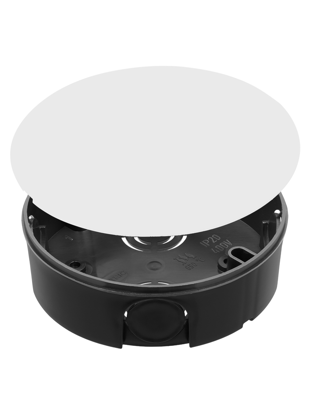 Монтажная коробка TDM У192 СП D102х30мм, крышка купить с доставкой по РФ