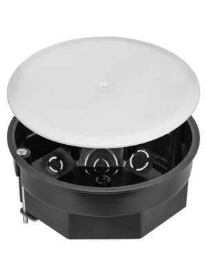 Распаячная коробка TDM СП 115х115х45мм, крышка, метал. лапки, IP20