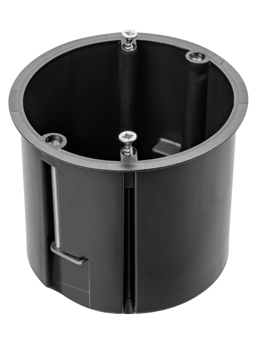 Установочная коробка TDM СП D73х73мм, углубленная, саморезы, метал. лапки, IP20, инд. штрихкод купить с доставкой по РФ