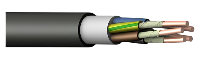 Кабель ВВГнг(A)-FRLS 5х 10 ок (N, PE) -0.66 купить с доставкой по РФ
