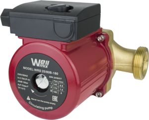 Циркуляционный насос Wellmix WRS 25/80 B 180 мм