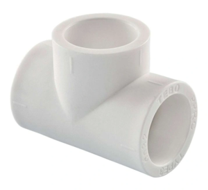 Тройник Fusitek PPR (W) - 90 х 40 х 90 (1 шт / 6 шт)
