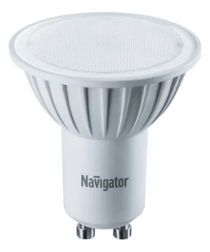 Лампа светодиодная Navigator NLL-P LED 5вт 230в GU10 тепло-белая