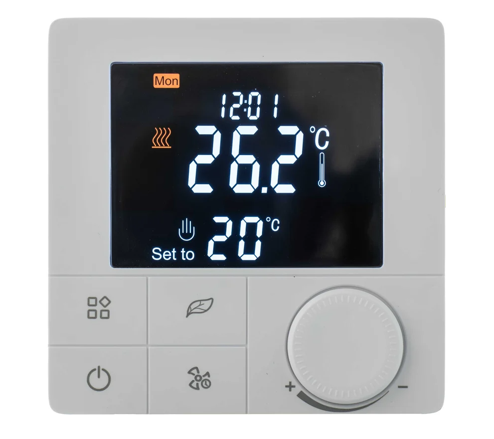 Терморегулятор и термостат Warmcoin W101 программируемый Цвет: Белый WС_W101_белый купить с доставкой по РФ