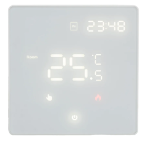 Терморегулятор и термостат Warmcoin W500i (SNOW) программируемый W500_белый