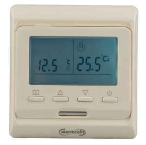 Терморегулятор и термостат Warmcoin W51 программируемый Цвет: Бежевый W51_beige
